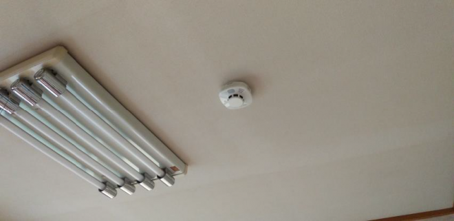 感知機設置後画像