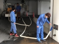 送水管耐圧試験